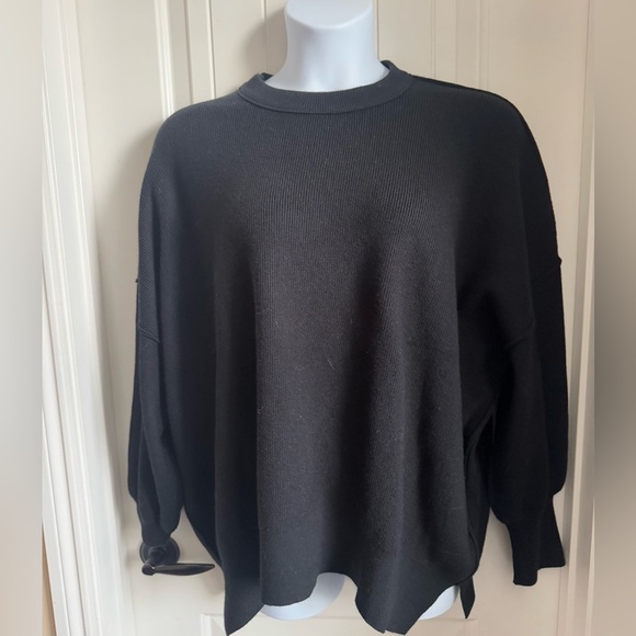 Classic Black Crew Neck Sweater - Picture 6 of 11